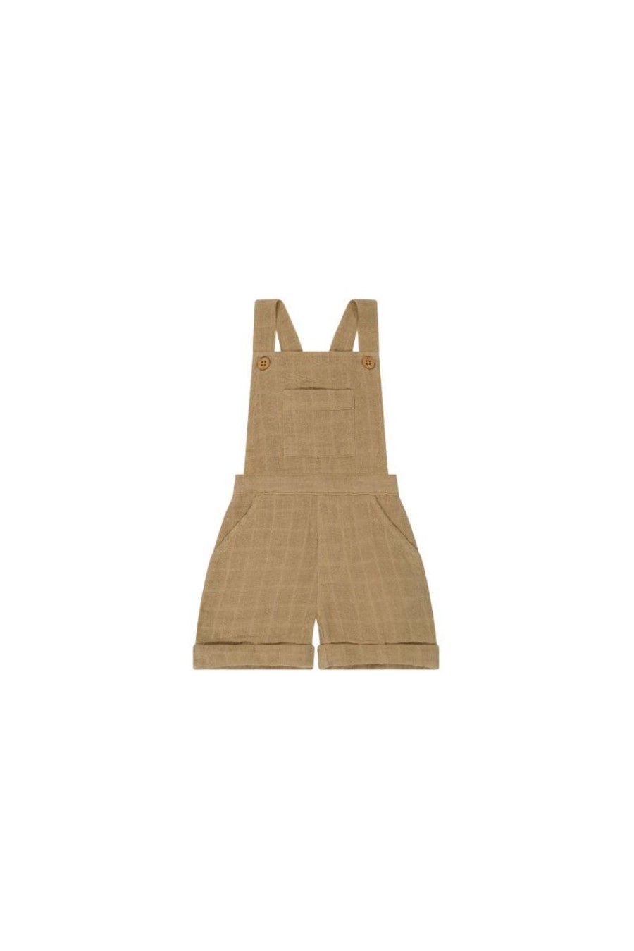 Clothing & Accessories | Jamie Kay Organic Cotton Muslin Hugo Overall - Balm