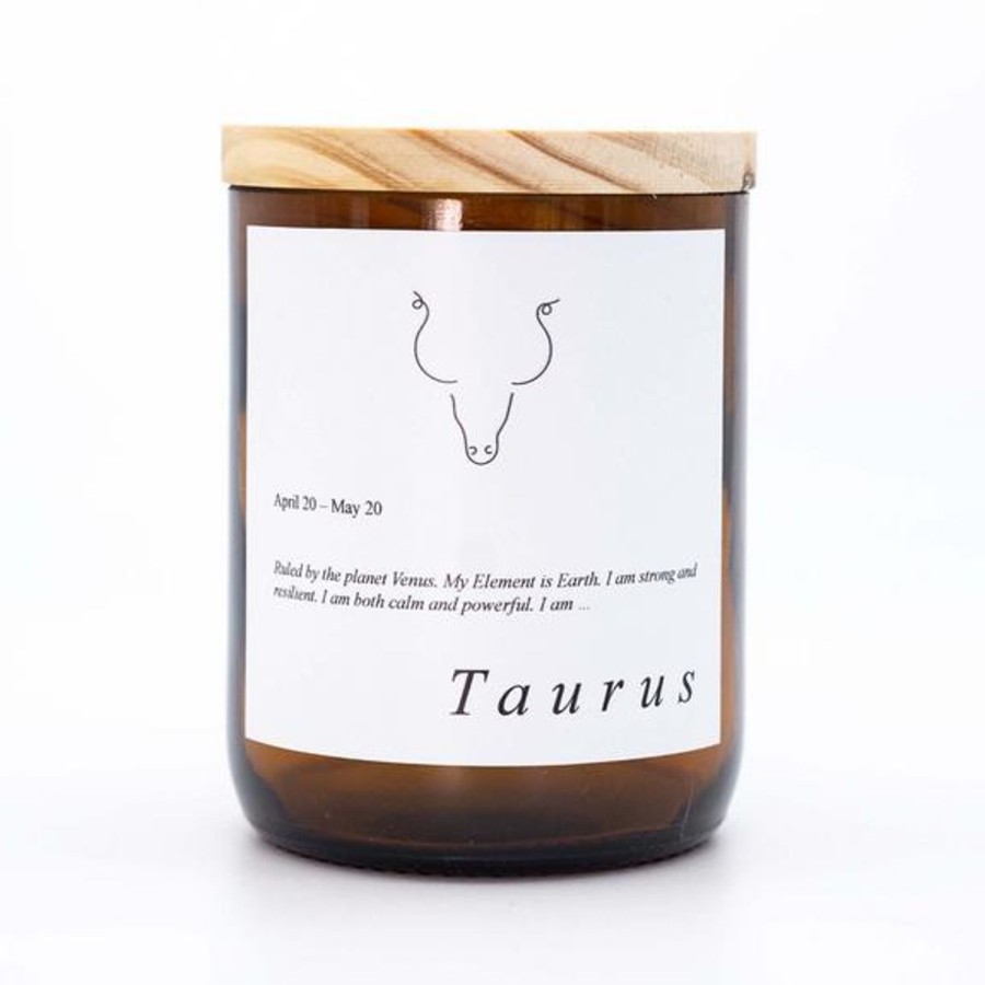 Candles & Fragrance | The Commonfolk Collective Zodiac Mid Soy Candle - Taurus Palm Desert