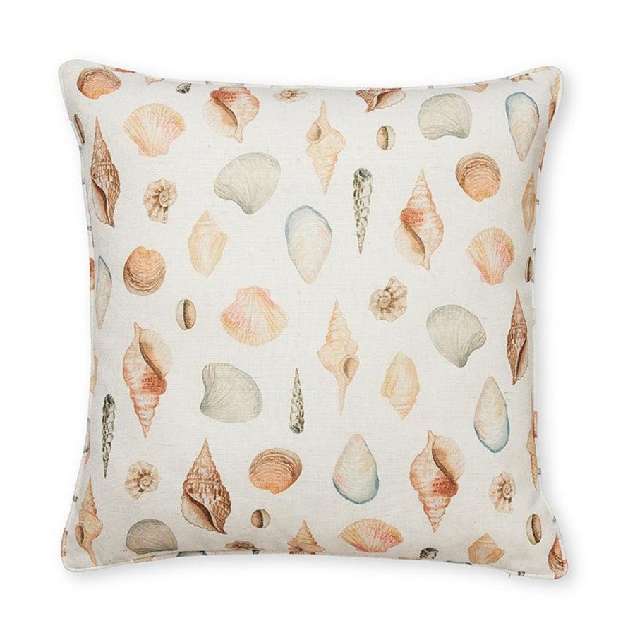 Soft Furnishings | Madras Link Shelly Beach White Cushion 55X55Cm