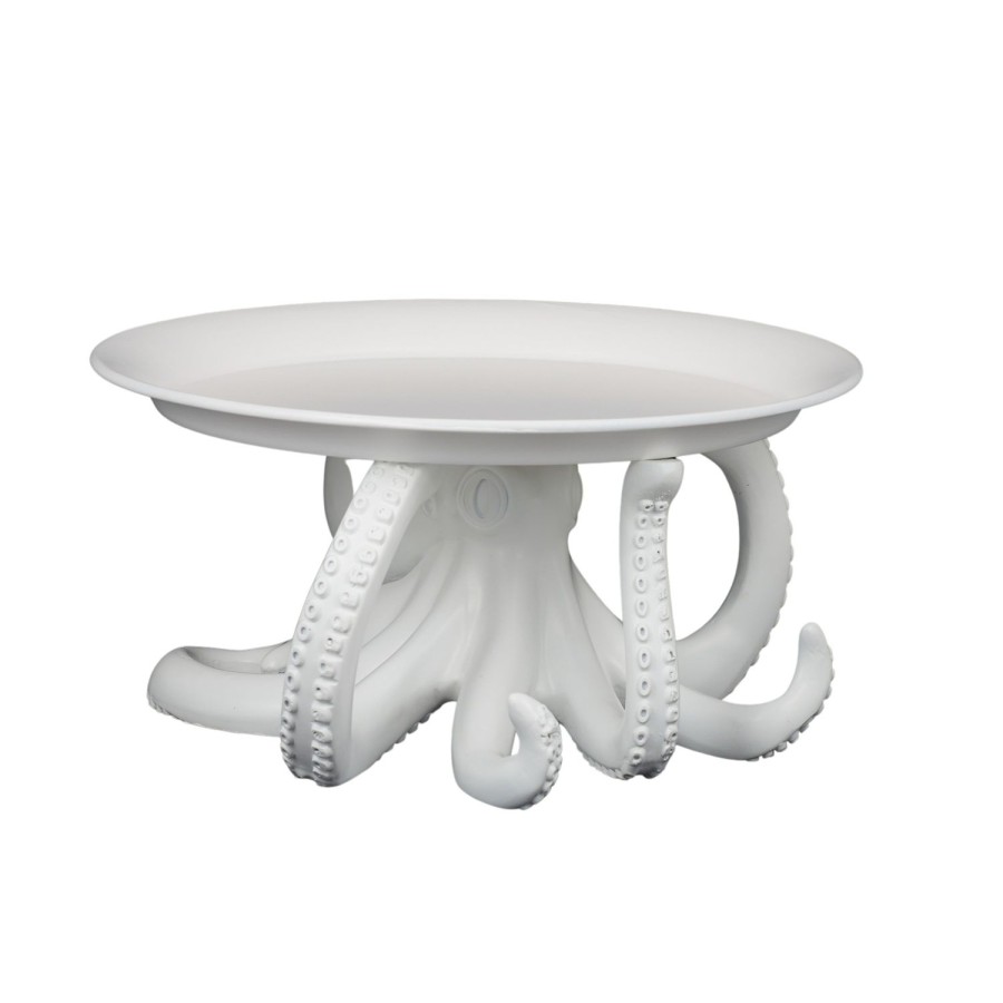 Dining & Entertaining | Coast To Coast Home Ollie Octopus Resin Plate 30X14.5Cm