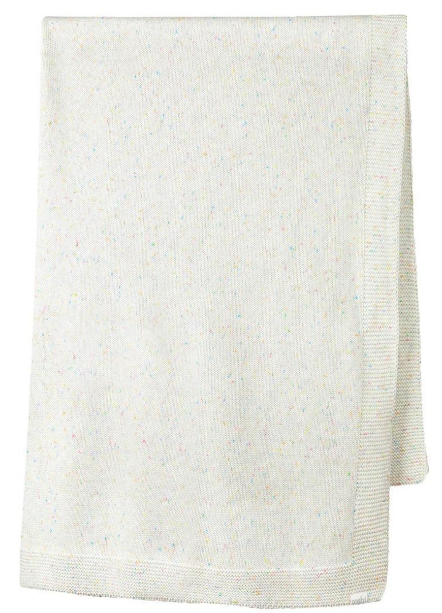 Nursery & Nurture | Toshi Organic Blanket Snowy Snowflake