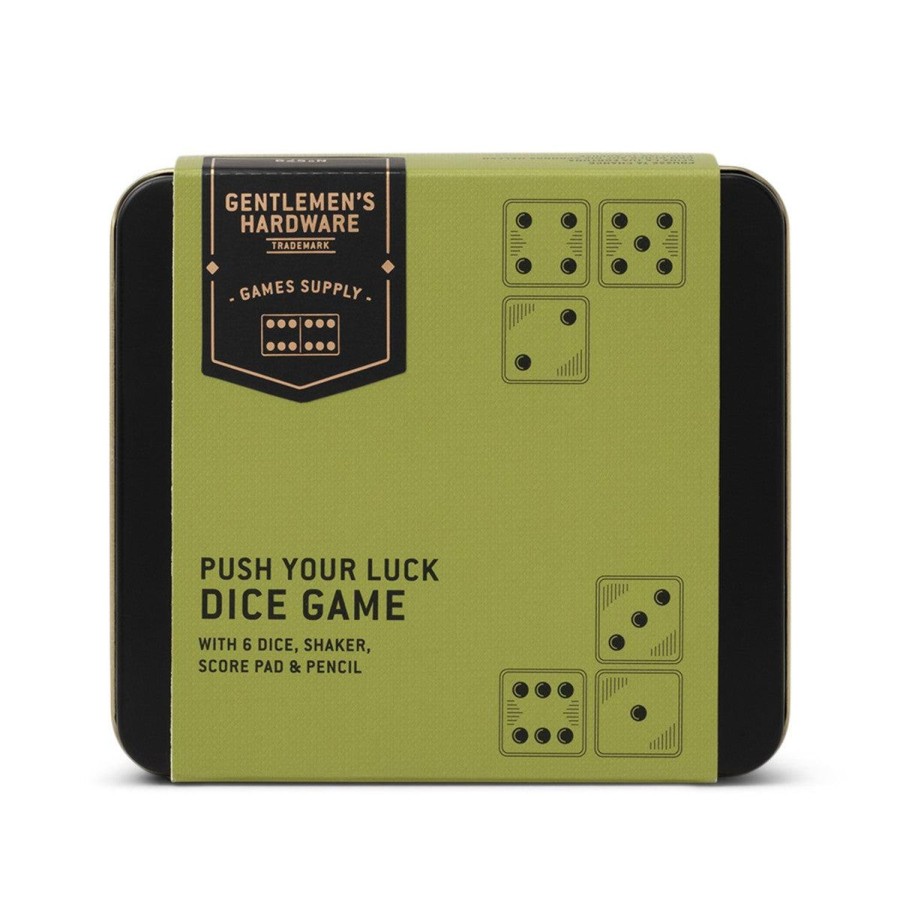 Fun & Games | Gentlemen's Hardware Push Your Luck Dice Game