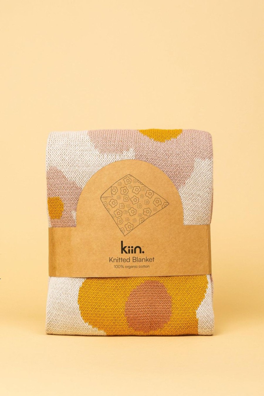 Nursery & Nurture | Kiin Organic Cotton Knitted Bloom Blanket