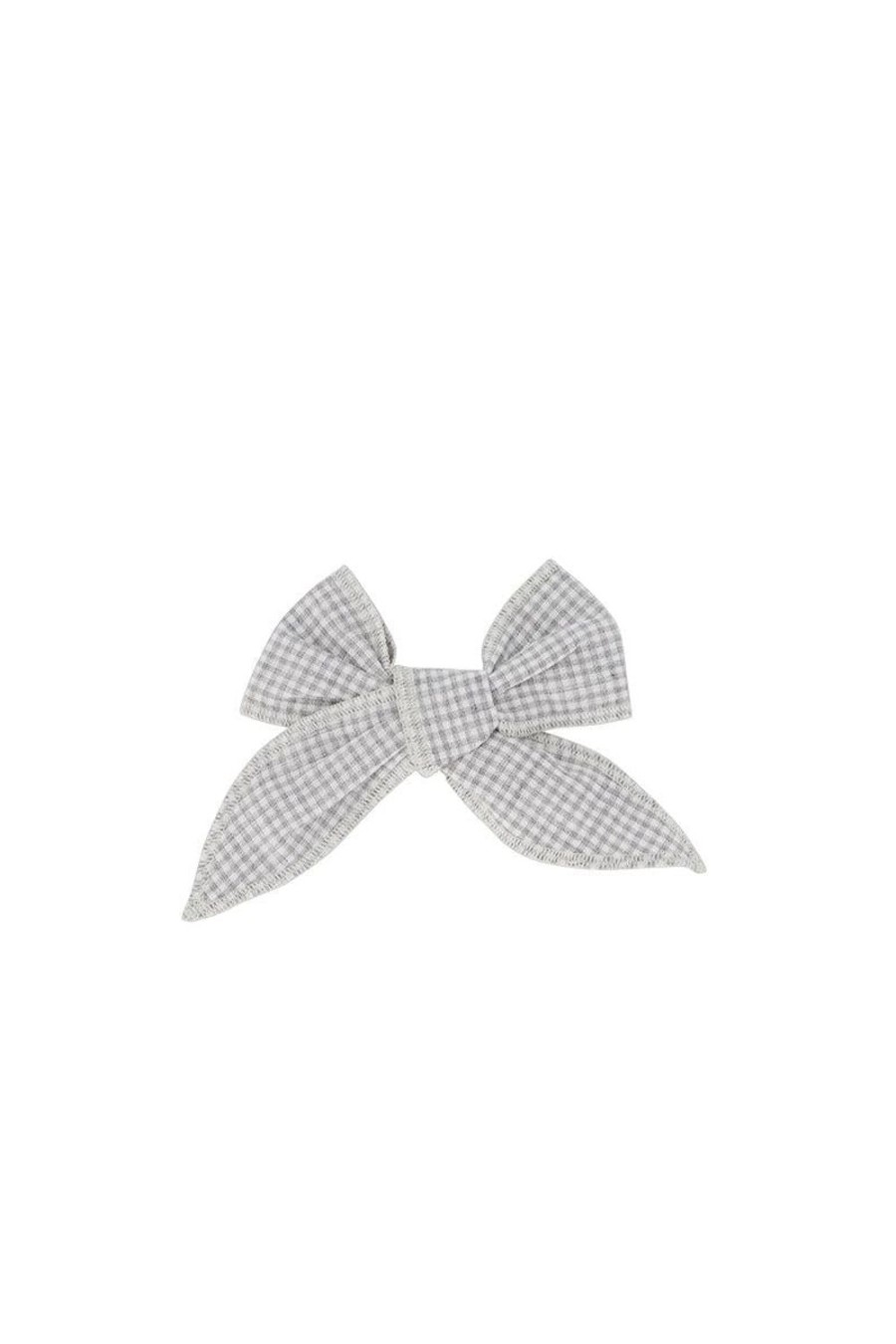 Clothing & Accessories | Jamie Kay Gingham Bow - Sky