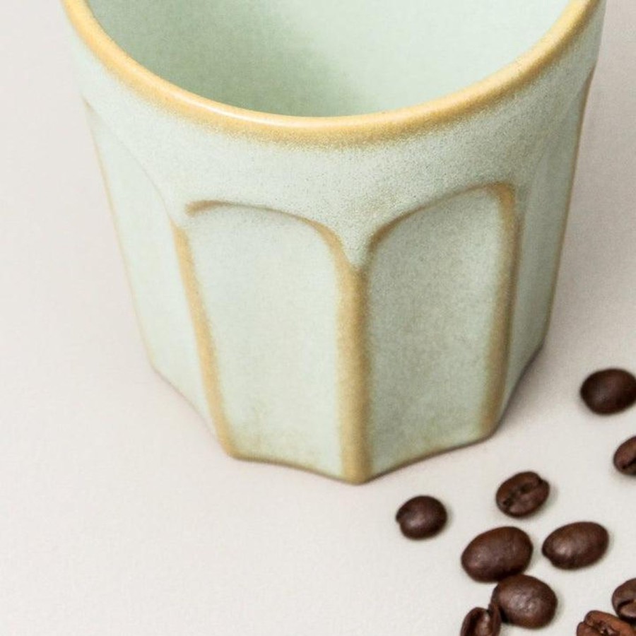 Dining & Entertaining | Indigo Love Ritual Latte Cup - Mint