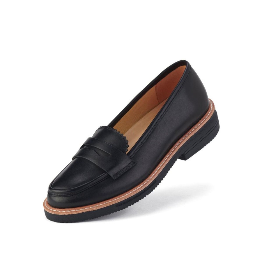 Footwear | Rollie Penny Loafer Rise Black