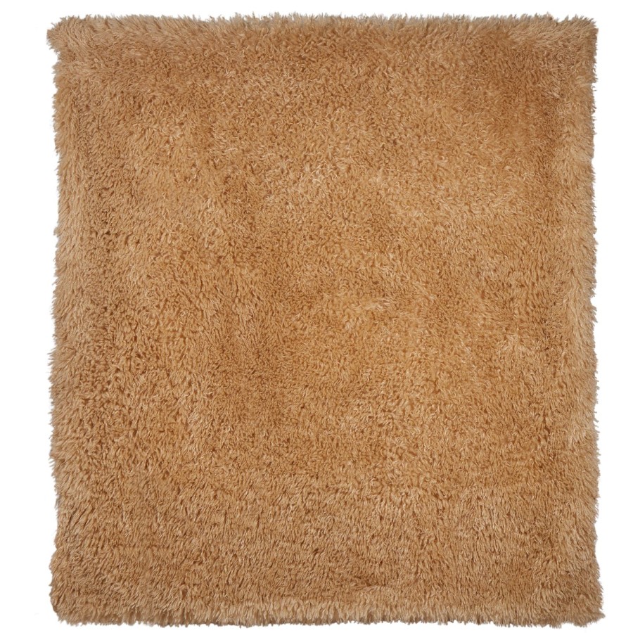 Soft Furnishings | Amalfi Long Faux Fur Throw - Gold