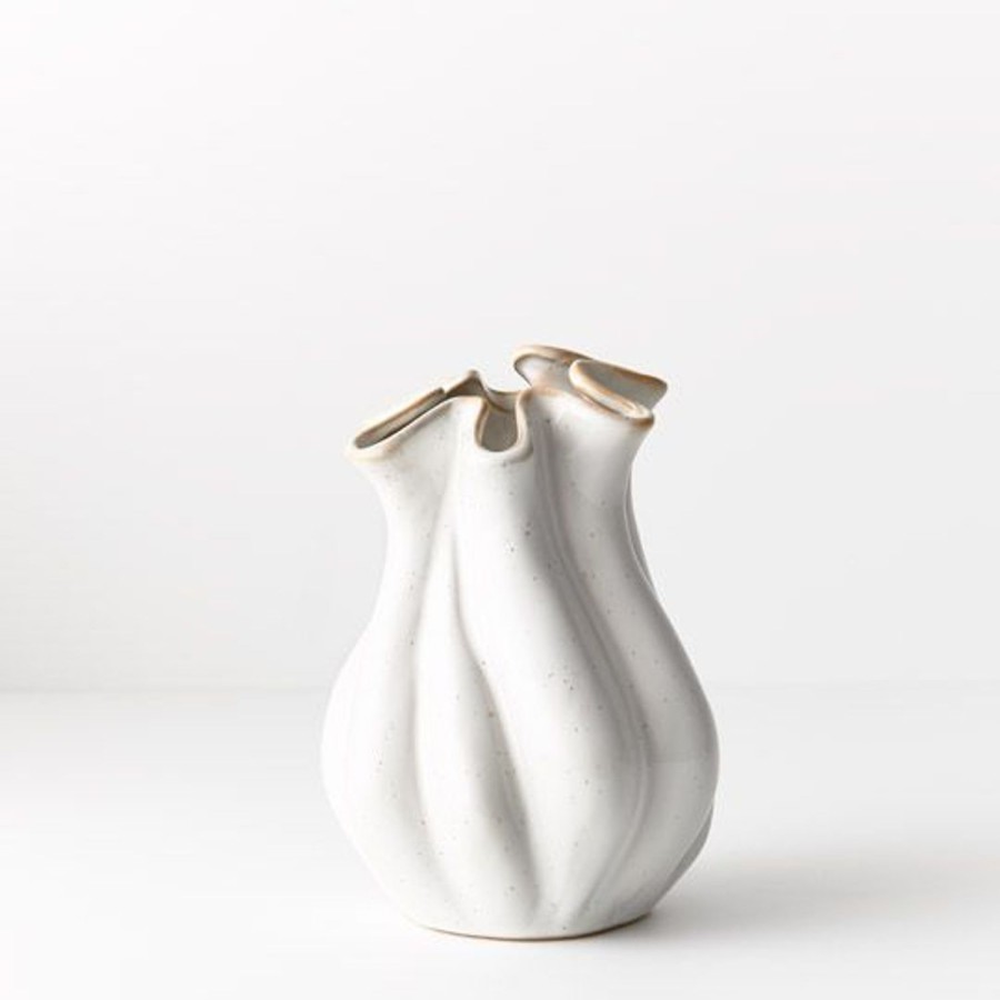 Pots, Planters & Vases | Floral Interiors Vase Annabella - White