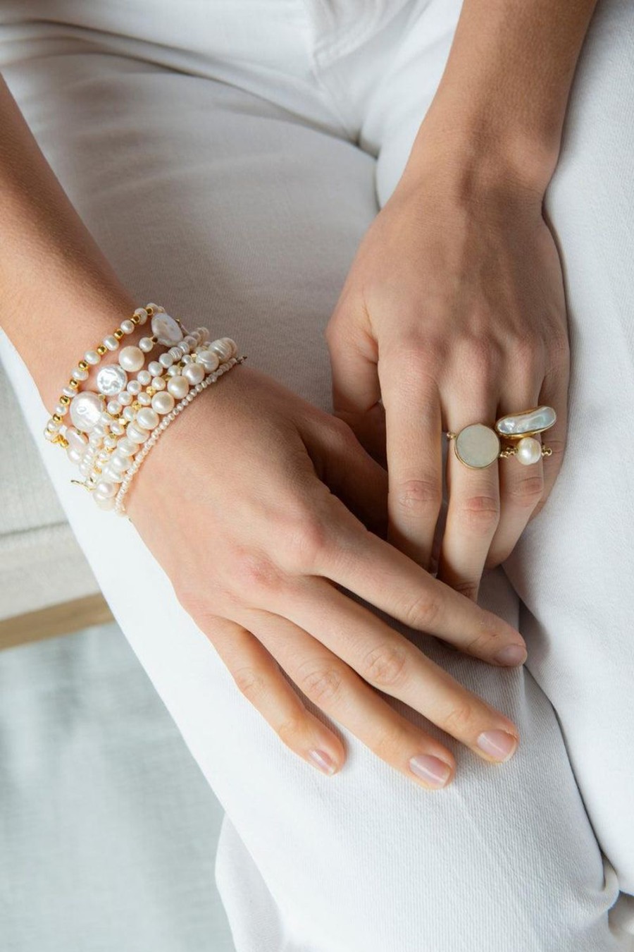 Jewellery | Palas Illuminate Pearl Ring