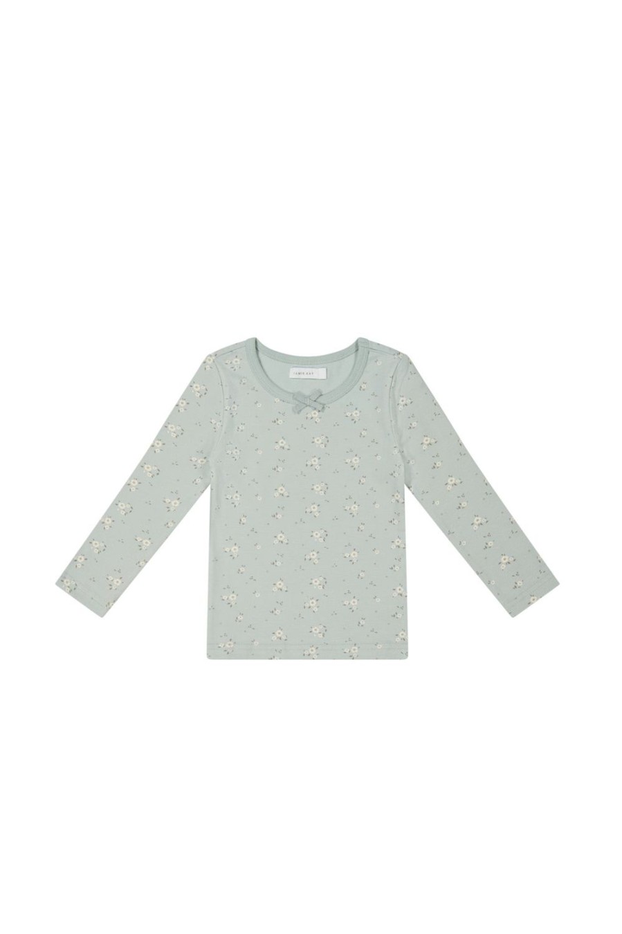 Jamie Kay | Jamie Kay Organic Cotton Long Sleeve Top - Lulu Blue