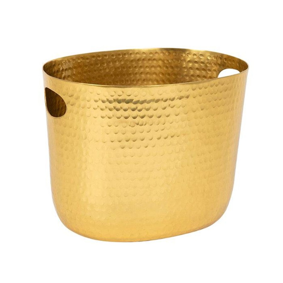 Dining & Entertaining | Pure Homewares Beaumont Gold Metal Tub Oval