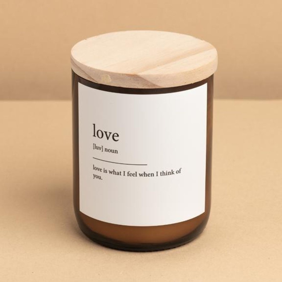 Candles & Fragrance | The Commonfolk Collective Dictionary Meaning Soy Candle - Love Byron