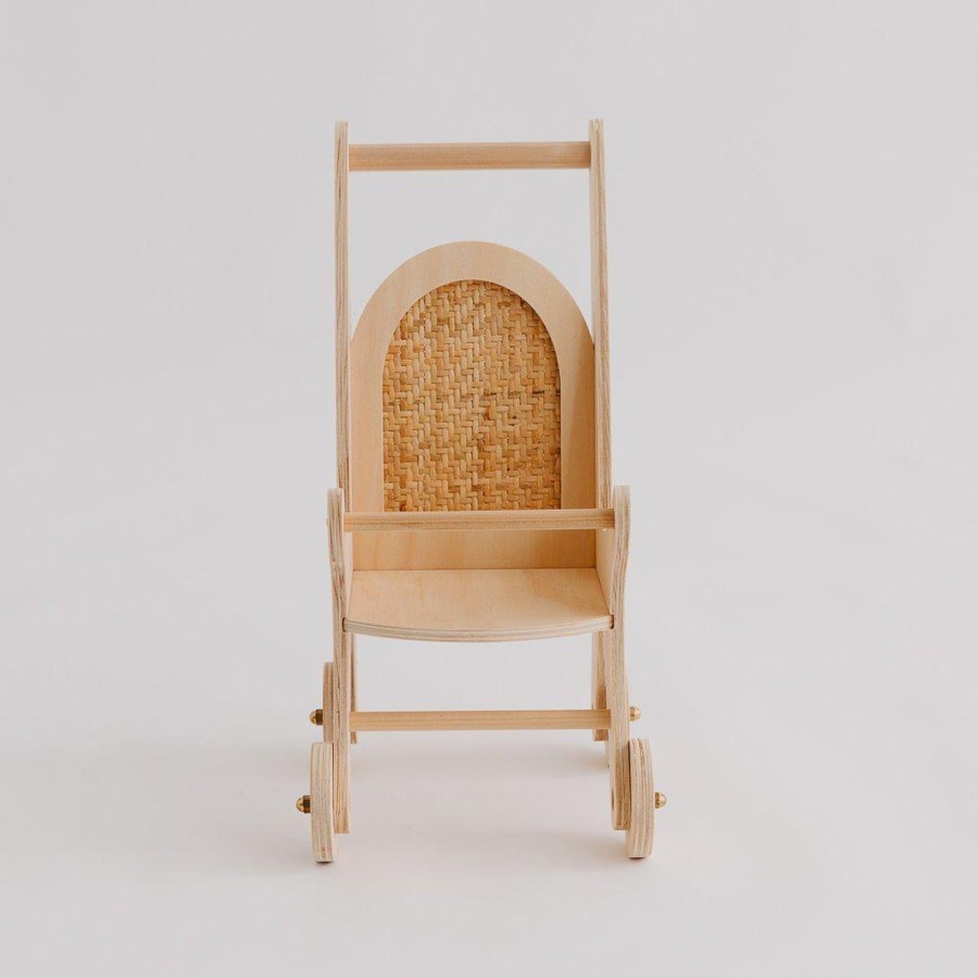 Toys | Pretty In Pine Woven Dolly Pram