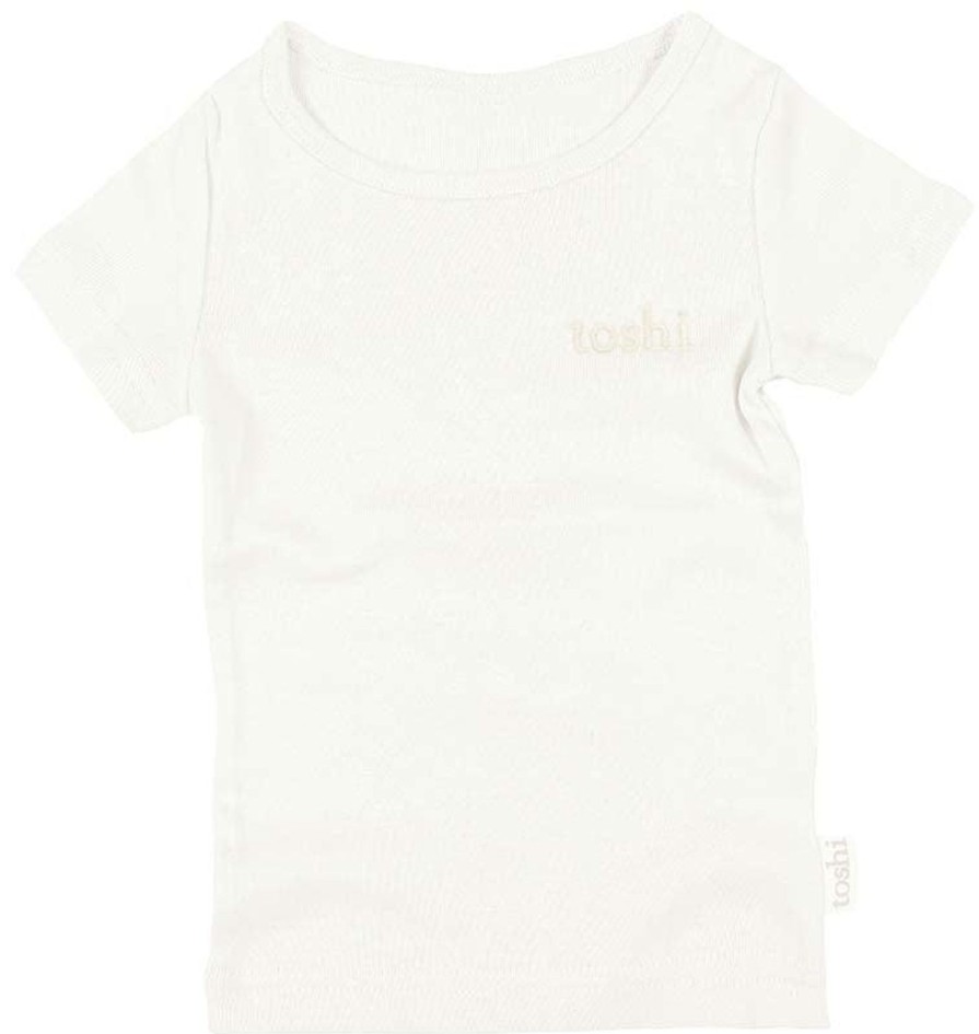 Clothing & Accessories | Toshi Dreamtime Organic Tee Short Sleeve Cream