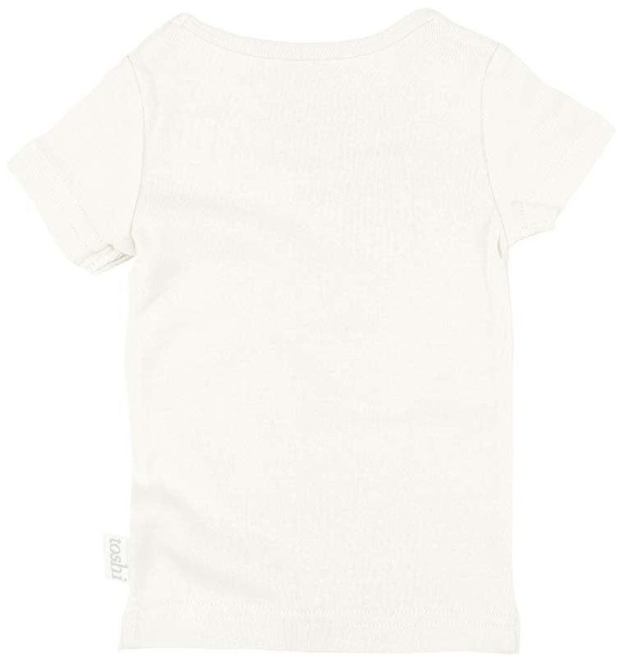 Clothing & Accessories | Toshi Dreamtime Organic Tee Short Sleeve Cream