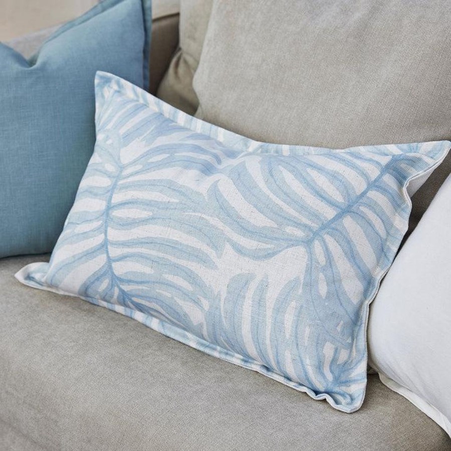 Soft Furnishings | Madras Link Pacific Light Blue Cushion 40X60Cm