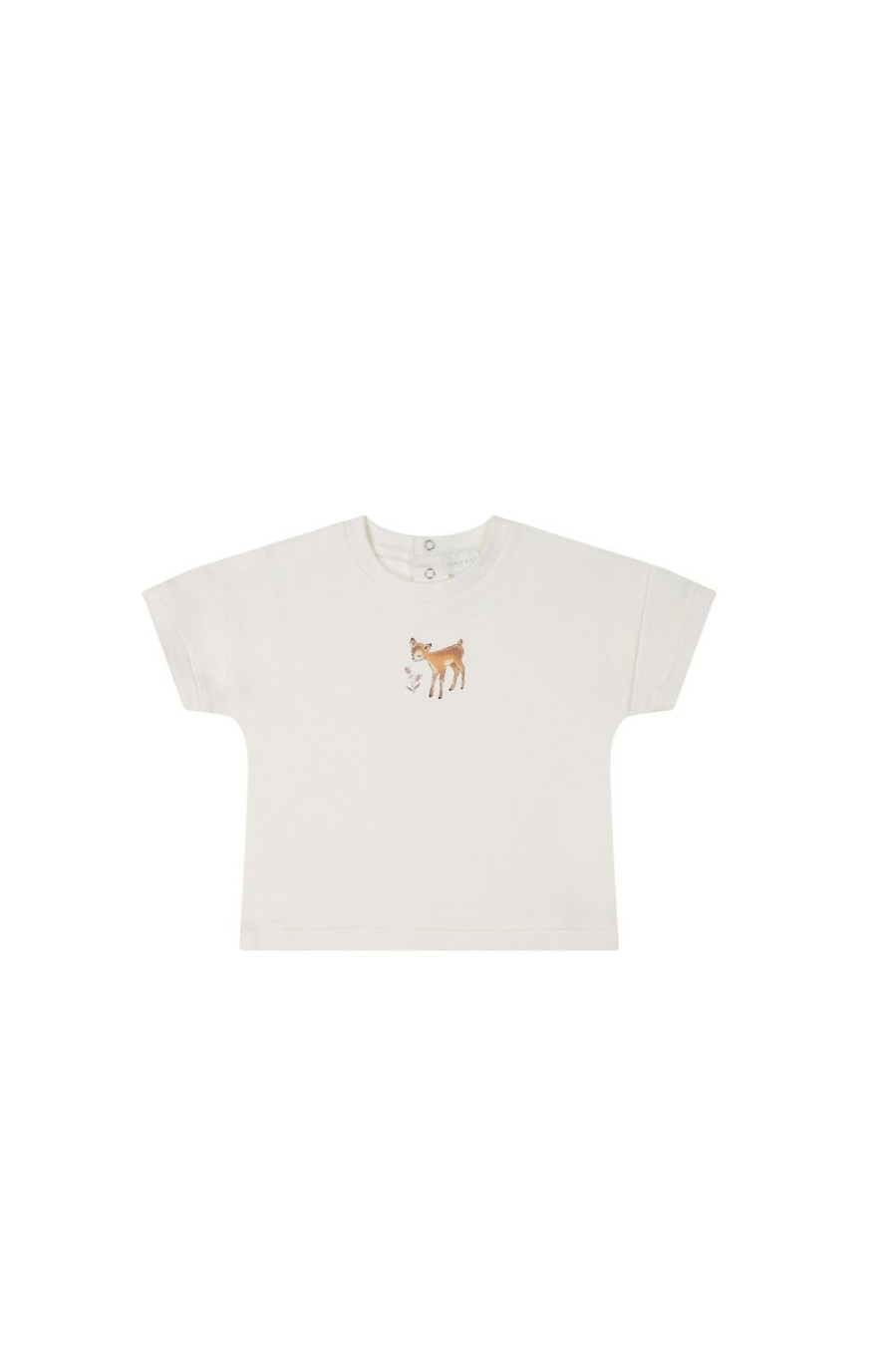 Clothing & Accessories | Jamie Kay Pima Cotton Mimi Tee - Parchment