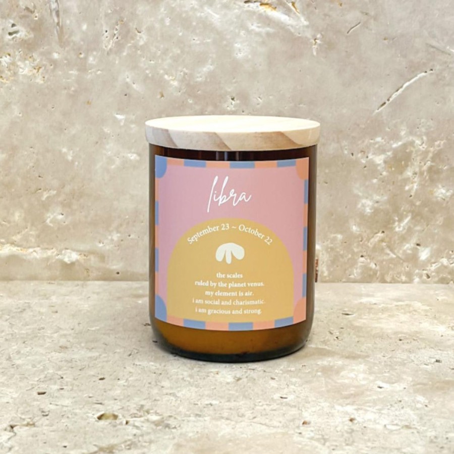 Candles & Fragrance | The Commonfolk Collective Zodiac Colour Candle - Libra India