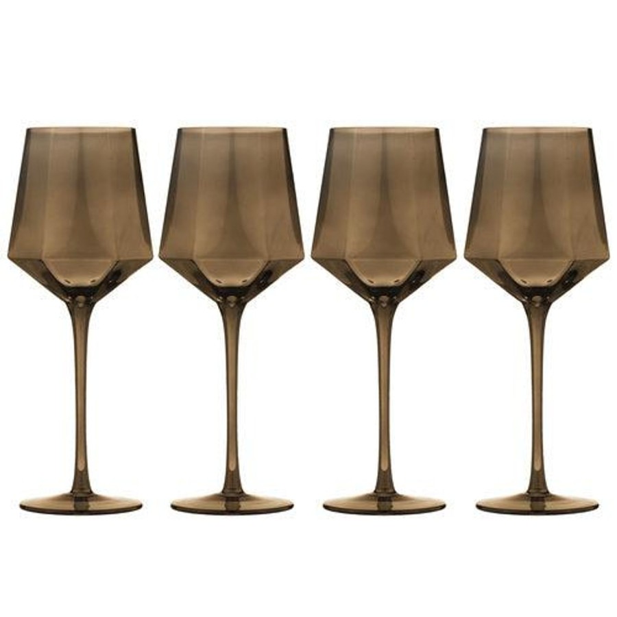 Dining & Entertaining | Ladelle Jaxon Espresso 4Pk Wine Glass