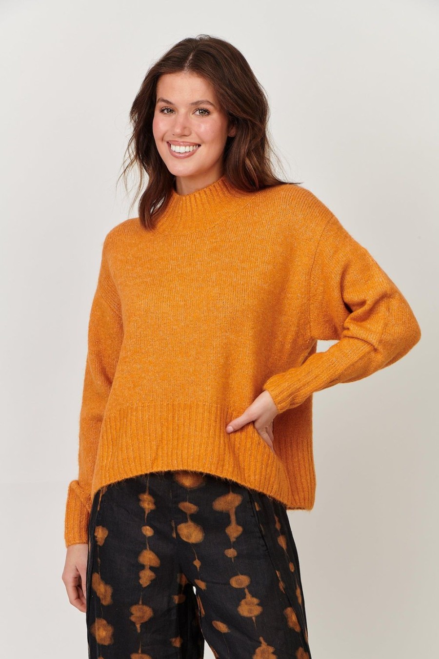 Knitwear & Jumpers | Olive Et Julie Soft Blend Jumper - Chai