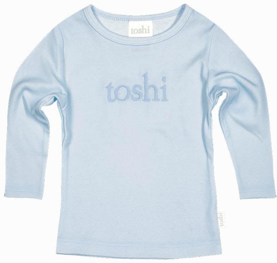 Clothing & Accessories | Toshi Dreamtime Organic Tee Long Sleeve Logo Dusk