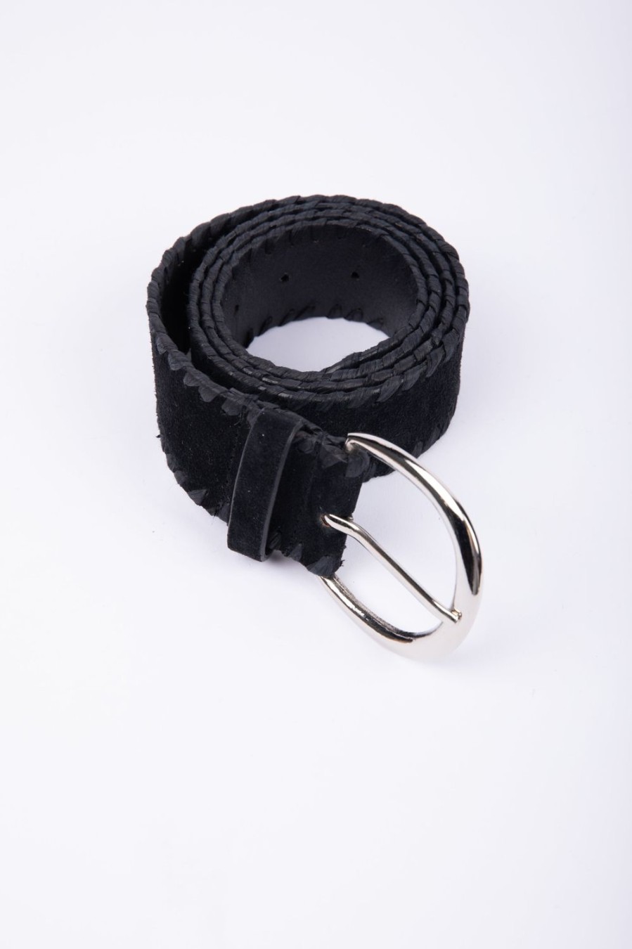 Scarves, Belts & Gloves | Holiday Duke Stitch Belt - Black