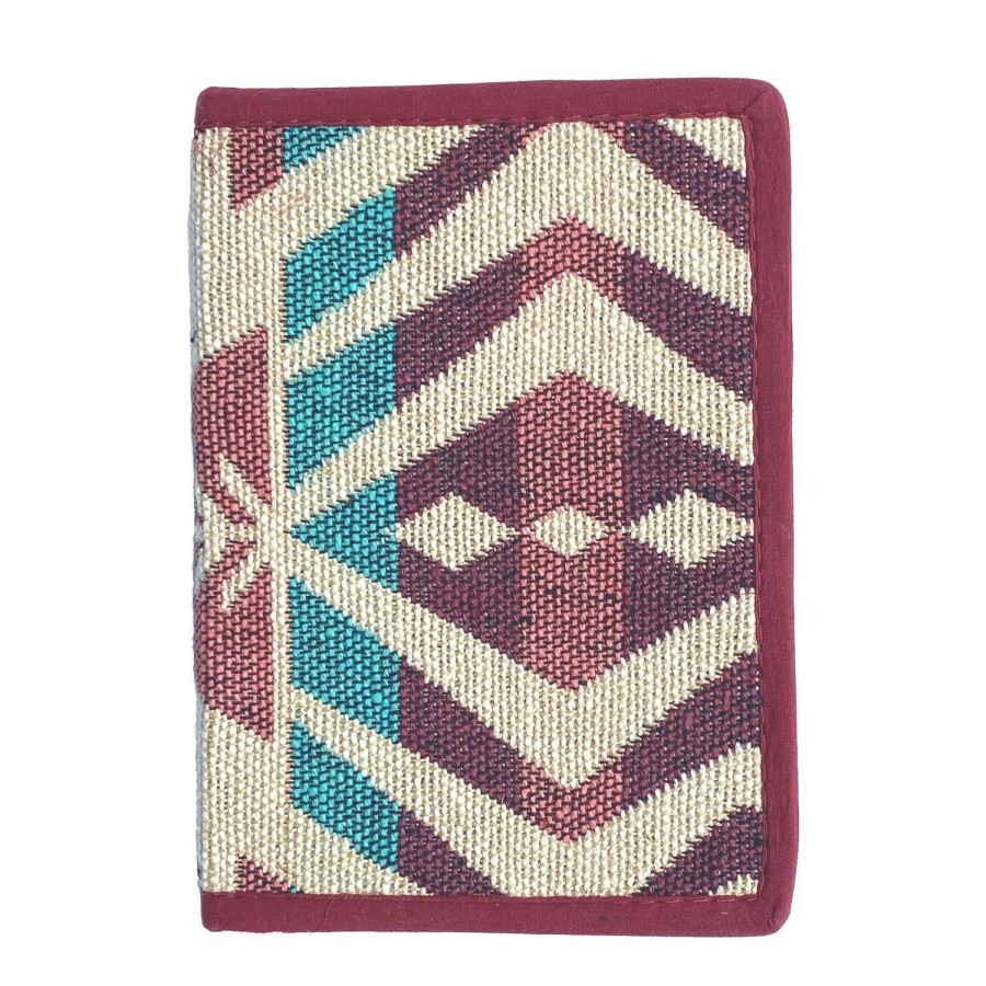 Journals, Books & Calendars | NERO Woven Inca Notebook Maroon