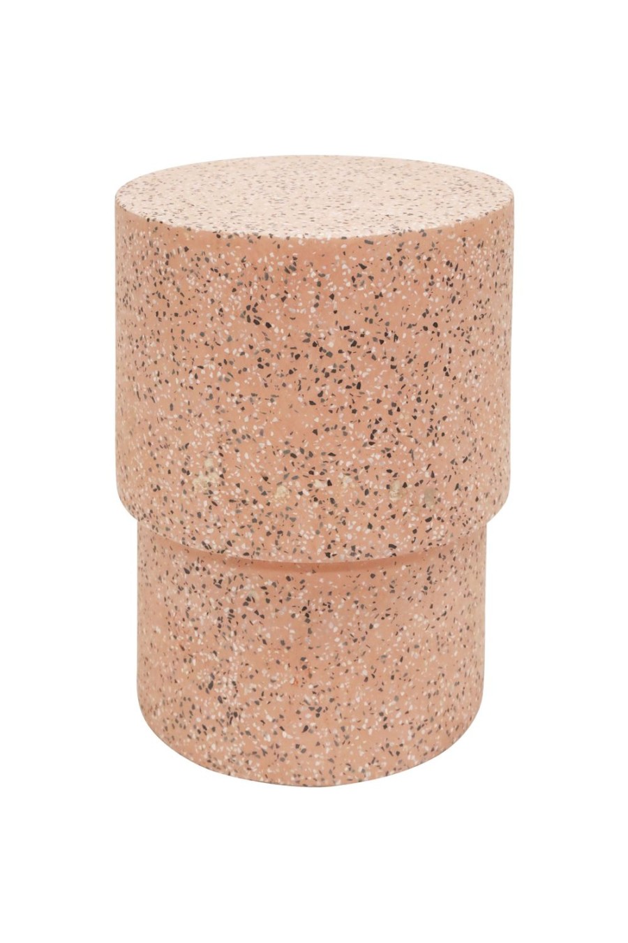 Furniture | Stoneleigh & Roberson Blatt Terrazzo Stool - Pink