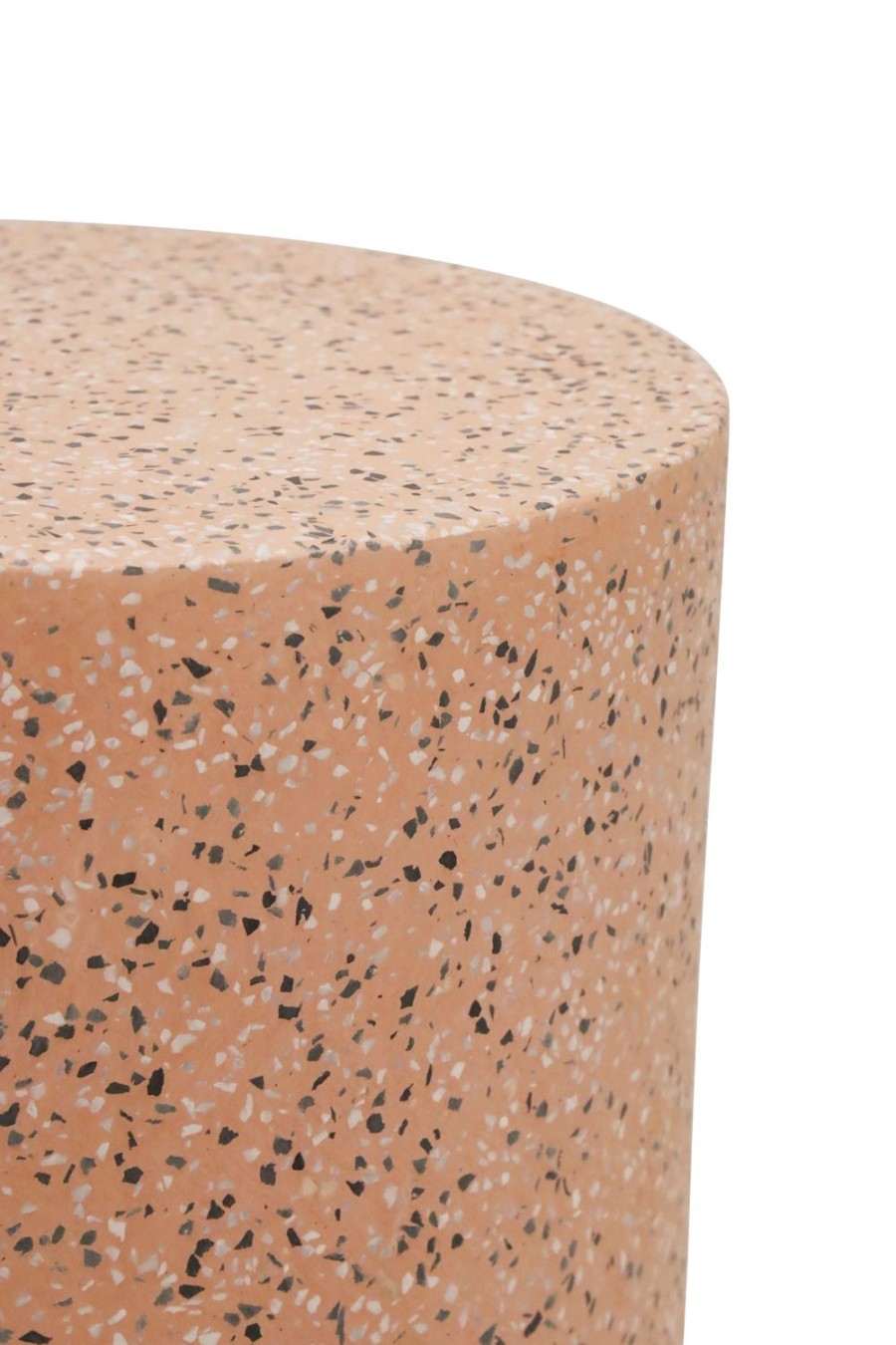 Furniture | Stoneleigh & Roberson Blatt Terrazzo Stool - Pink