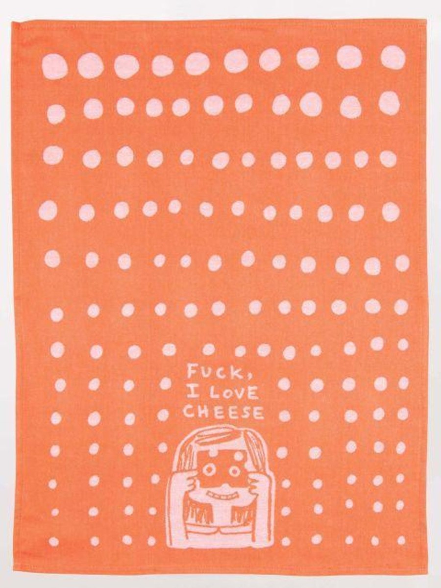 Fun & Games | Blue Q Fuck, I Love Cheese Dish Towel