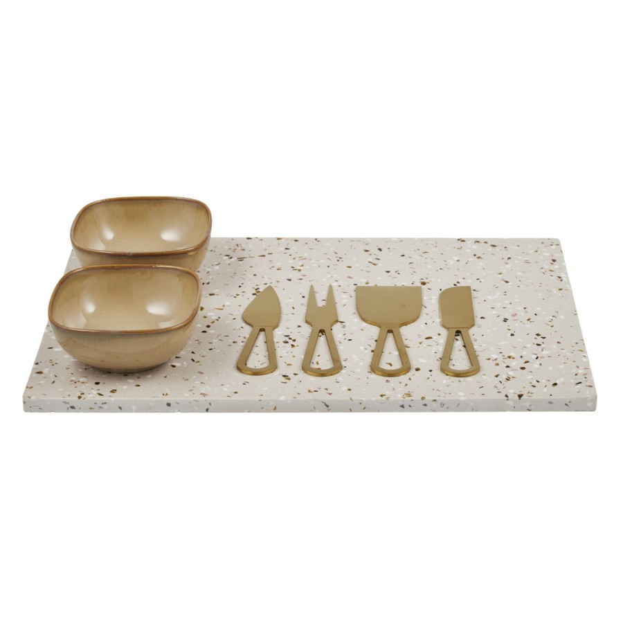 Dining & Entertaining | Coast To Coast Home Antia 7Pc Terrazzo/Ceramic 38X25X5Cm