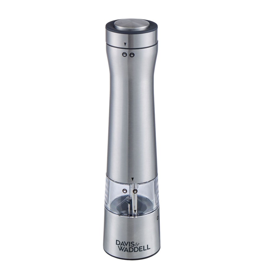 Kitchenware | Davis & Waddell Electronic Salt/Pepper Mill Stainless Steel