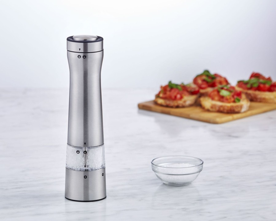 Kitchenware | Davis & Waddell Electronic Salt/Pepper Mill Stainless Steel