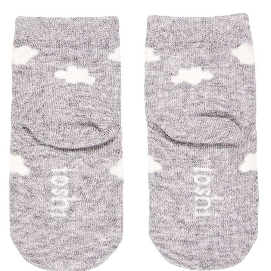 Shoes & Socks | Toshi Organic Baby Socks Jacquard Clouds