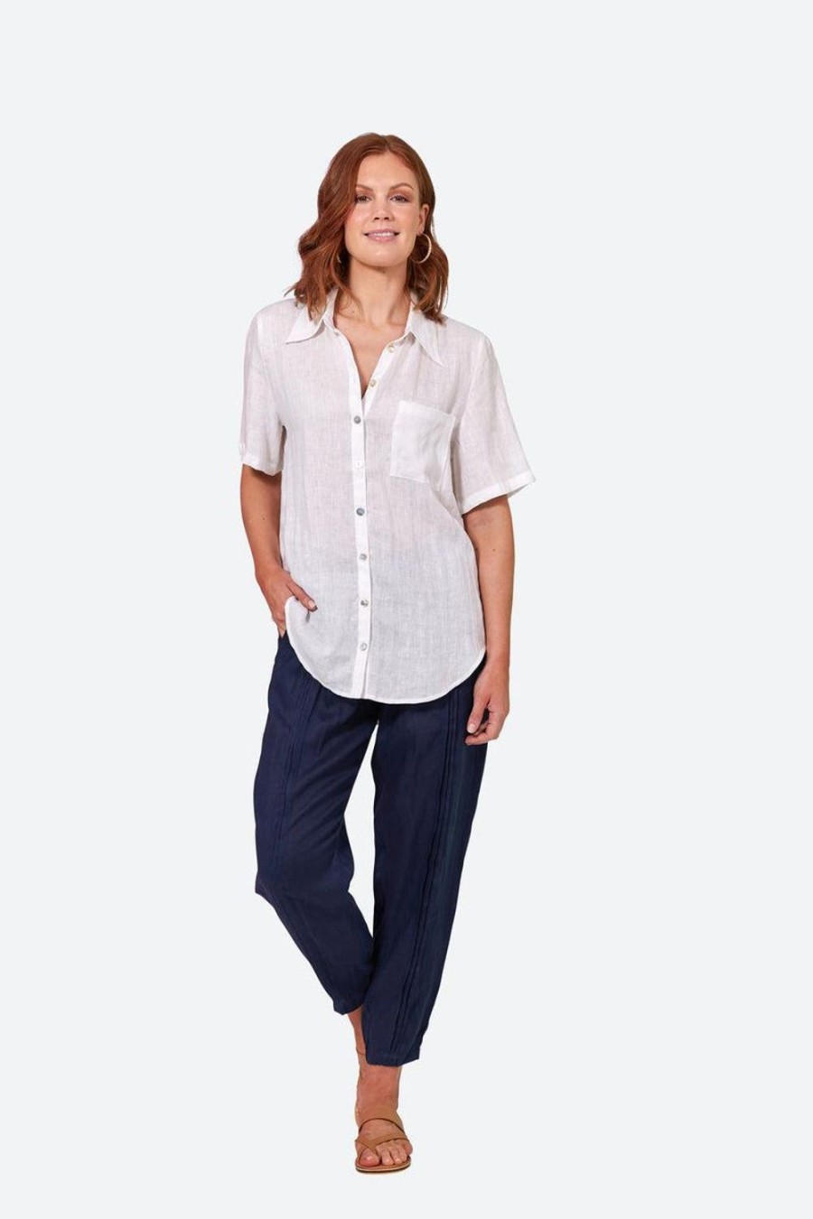 Tops | Eb & Ive La Vie Shirt - Blanc