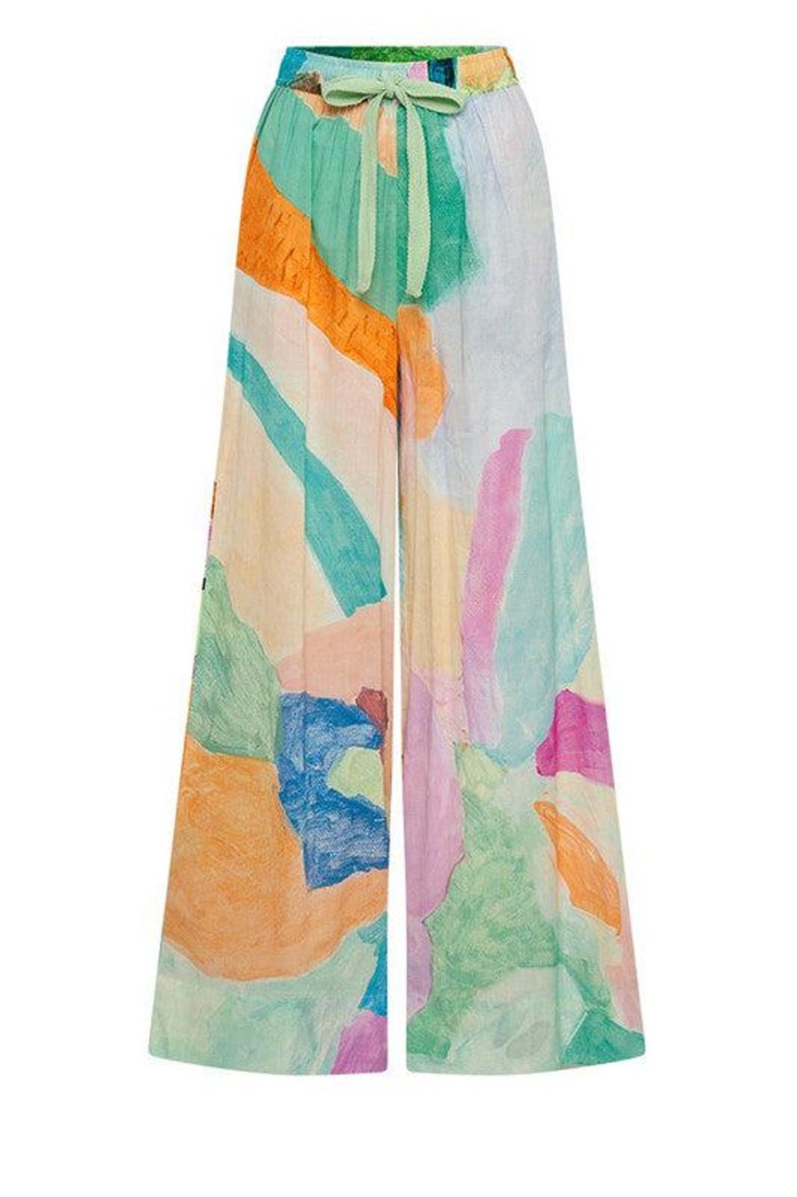 Pants | Bohemian Traders Elastic Waist Pant In No Rain No Flowers