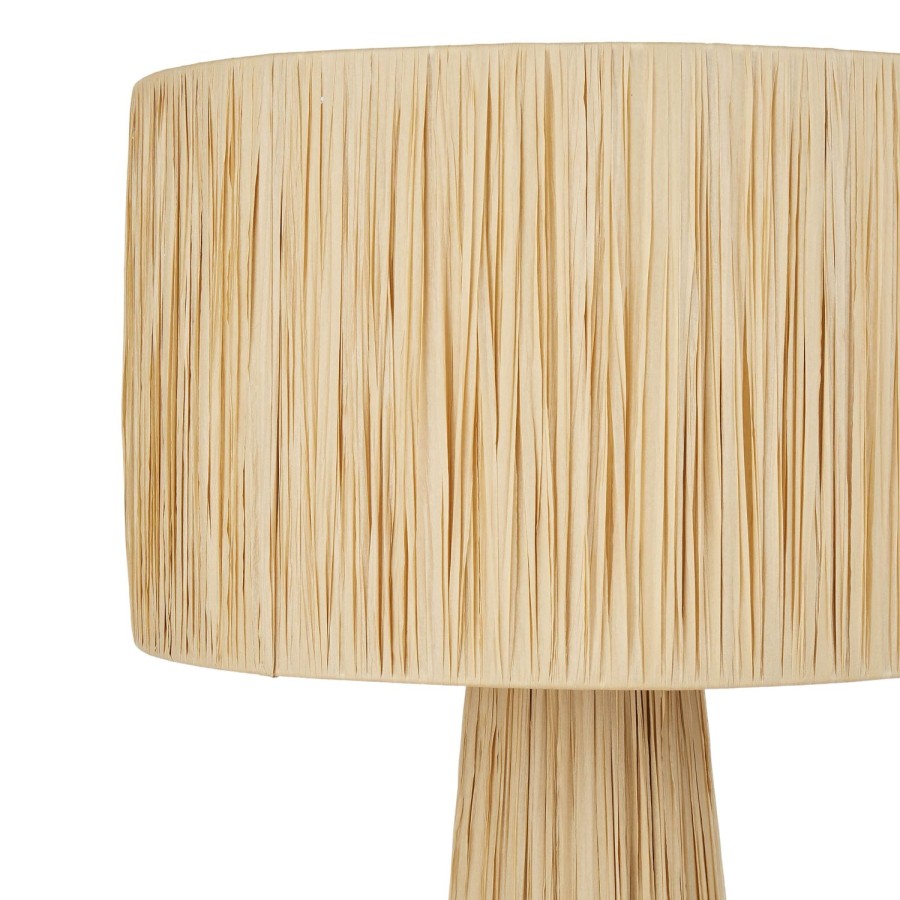 Lighting | Amalfi Raffia Look Floor Lamp