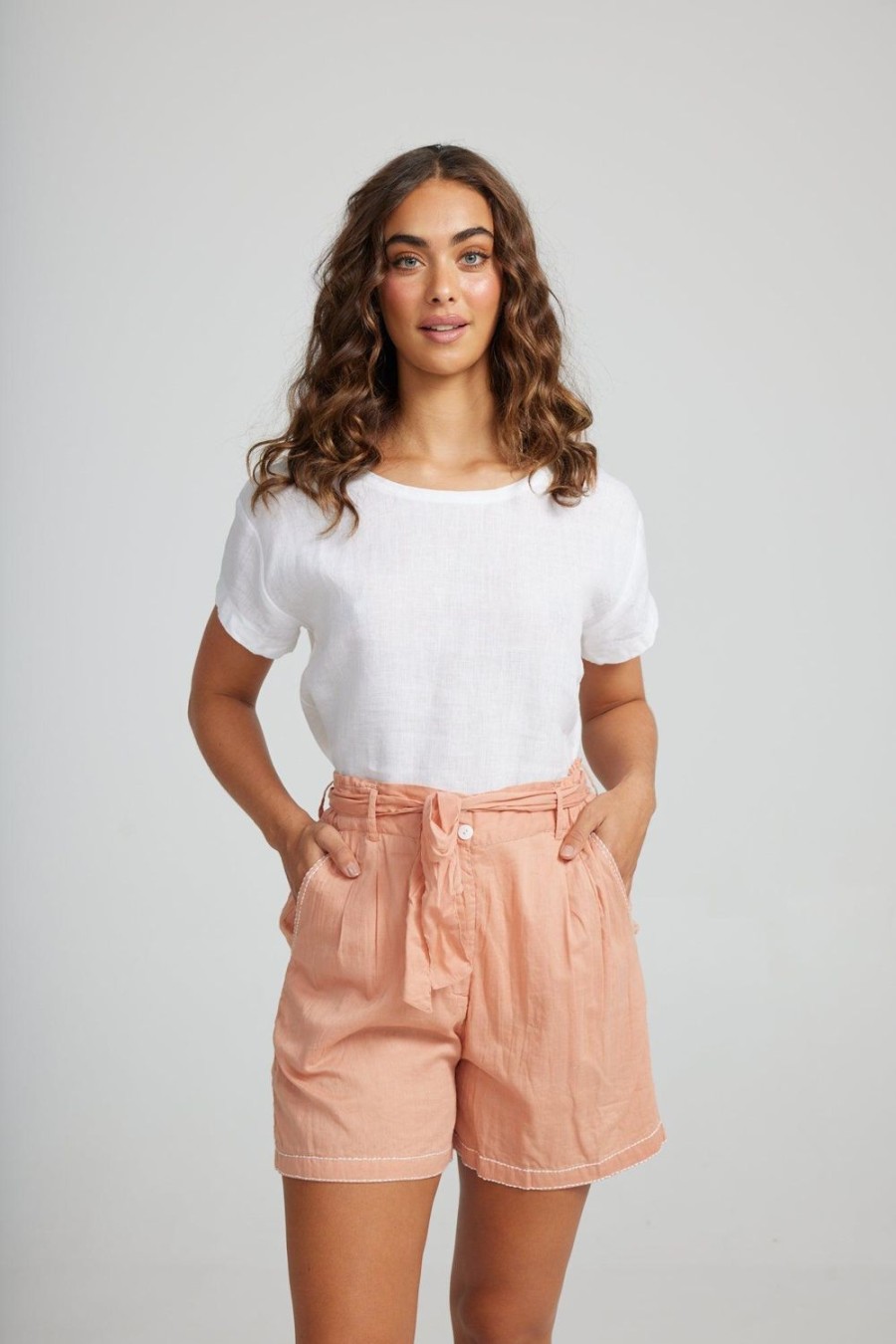 Shorts | Holiday Seaside Shorts - Terracotta