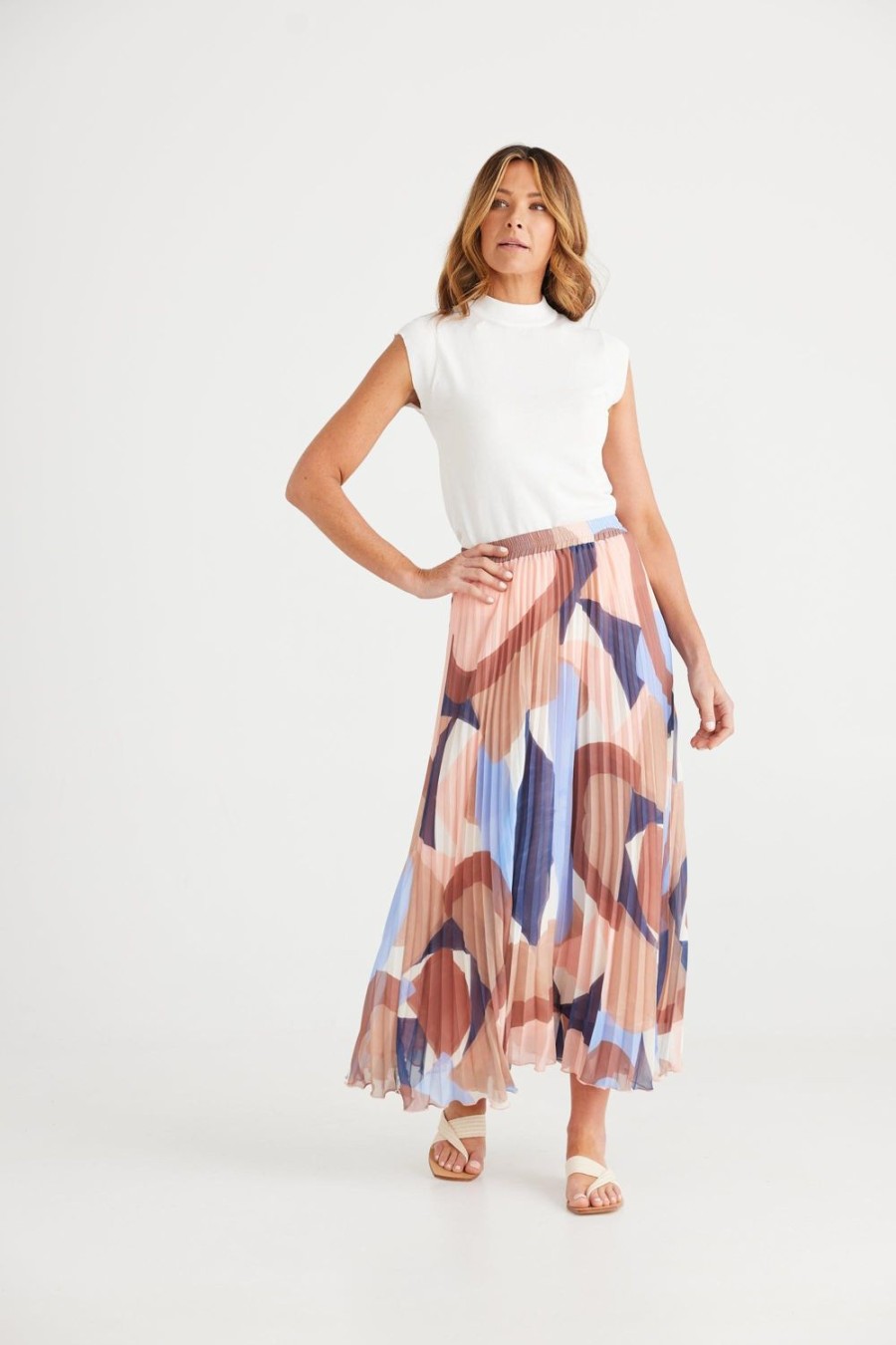 Skirts | Brave & True Alias Pleated Skirt - Stonyfell