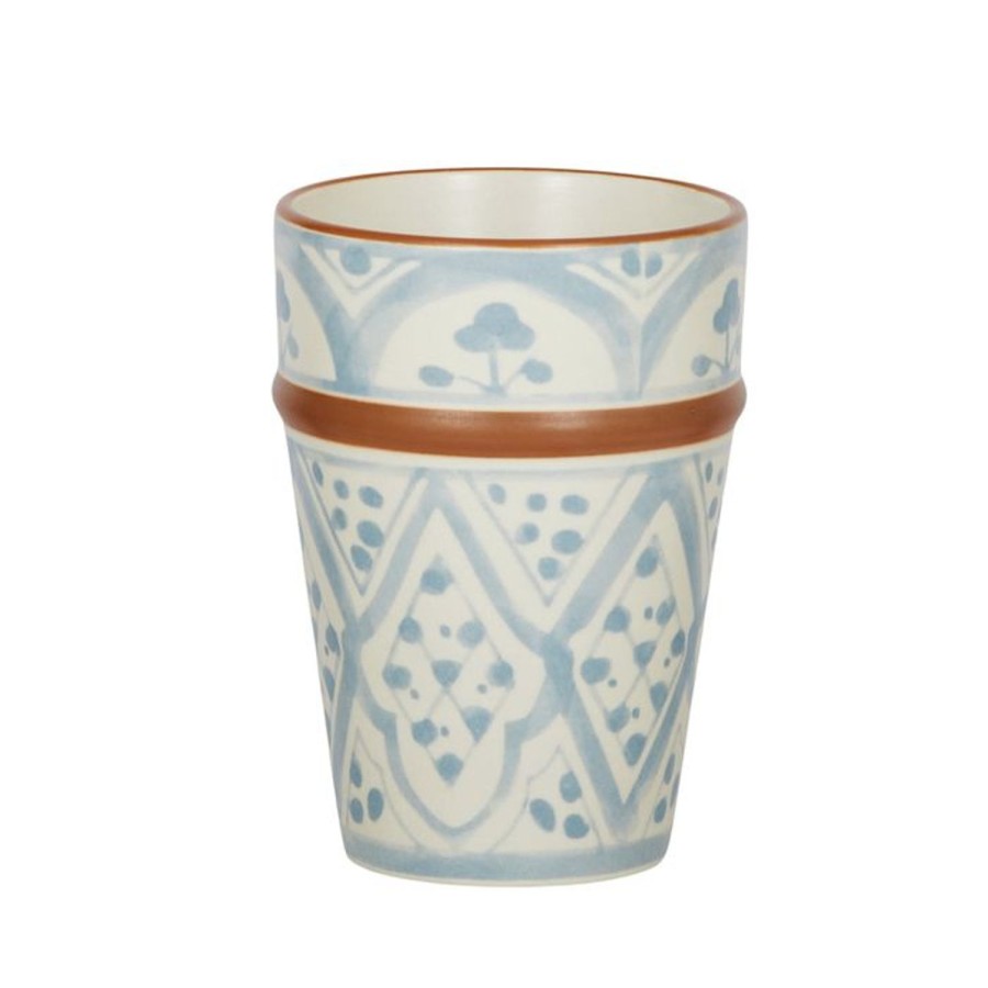 Dining & Entertaining | Coast To Coast Home Aleah Ceramic Latte Cup - Blue