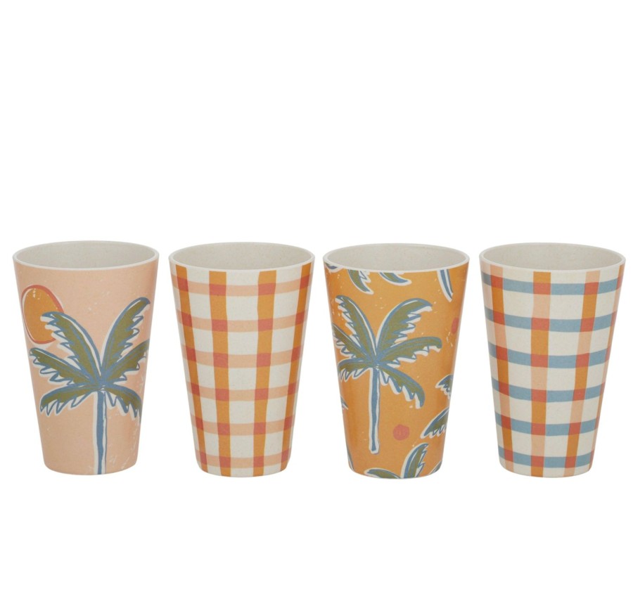 Dining & Entertaining | Coast To Coast Home Sol Bamboo Fibre Cup - 4 Asst