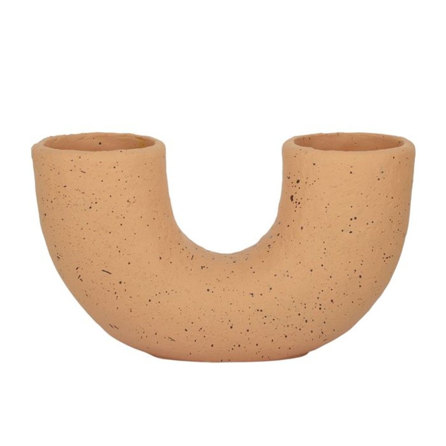 Pots, Planters & Vases | Coast To Coast Home Ubenne Cement Vase - Tan