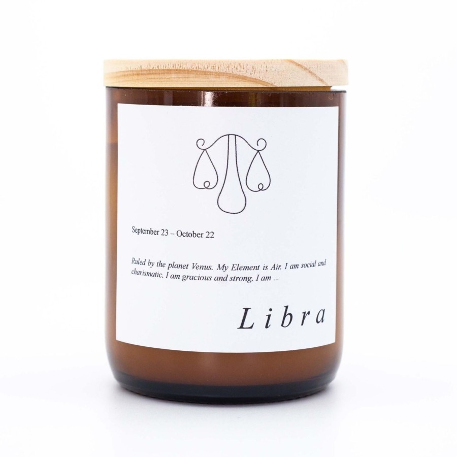 Candles & Fragrance | The Commonfolk Collective Zodiac Mid Soy Candle - Libra Byron