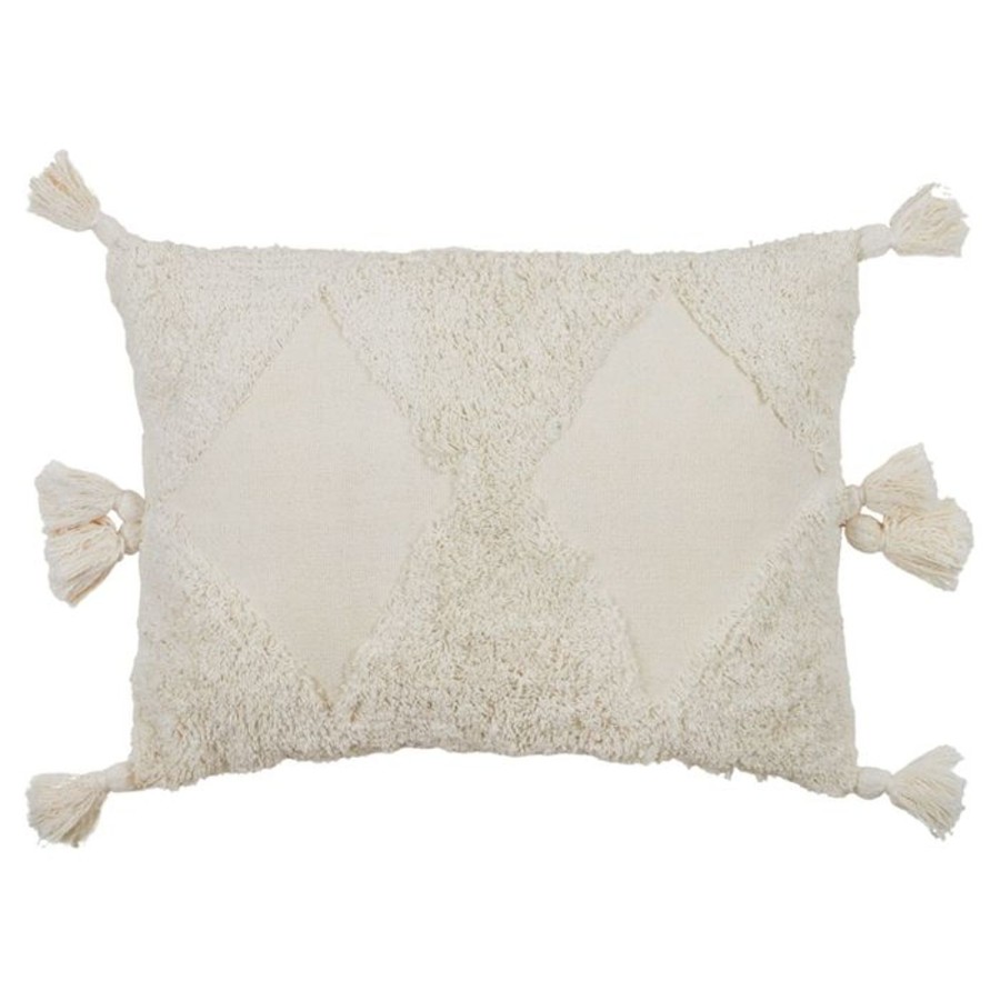 Soft Furnishings | Coast To Coast Home Jones Cotton Tufted Cushion 40X60Cm