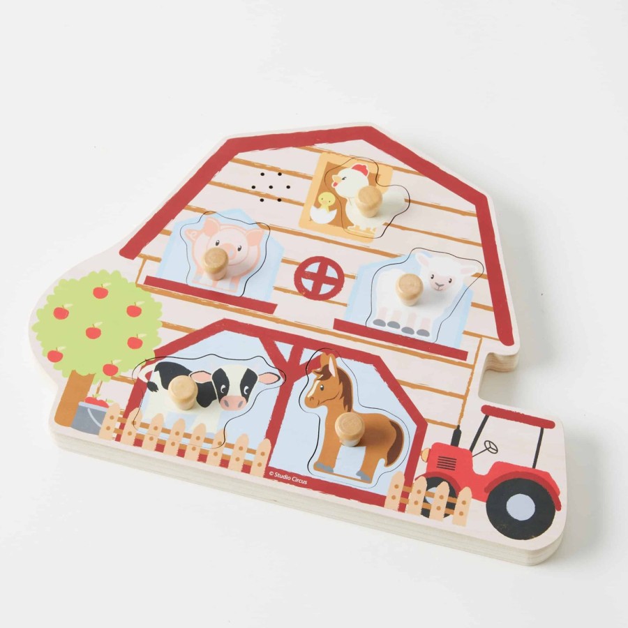 Toys | Pilbeam Living Farm House Sound Puzzle