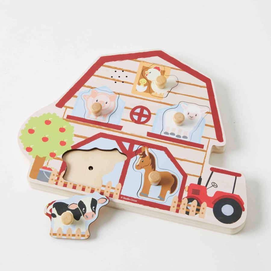 Toys | Pilbeam Living Farm House Sound Puzzle