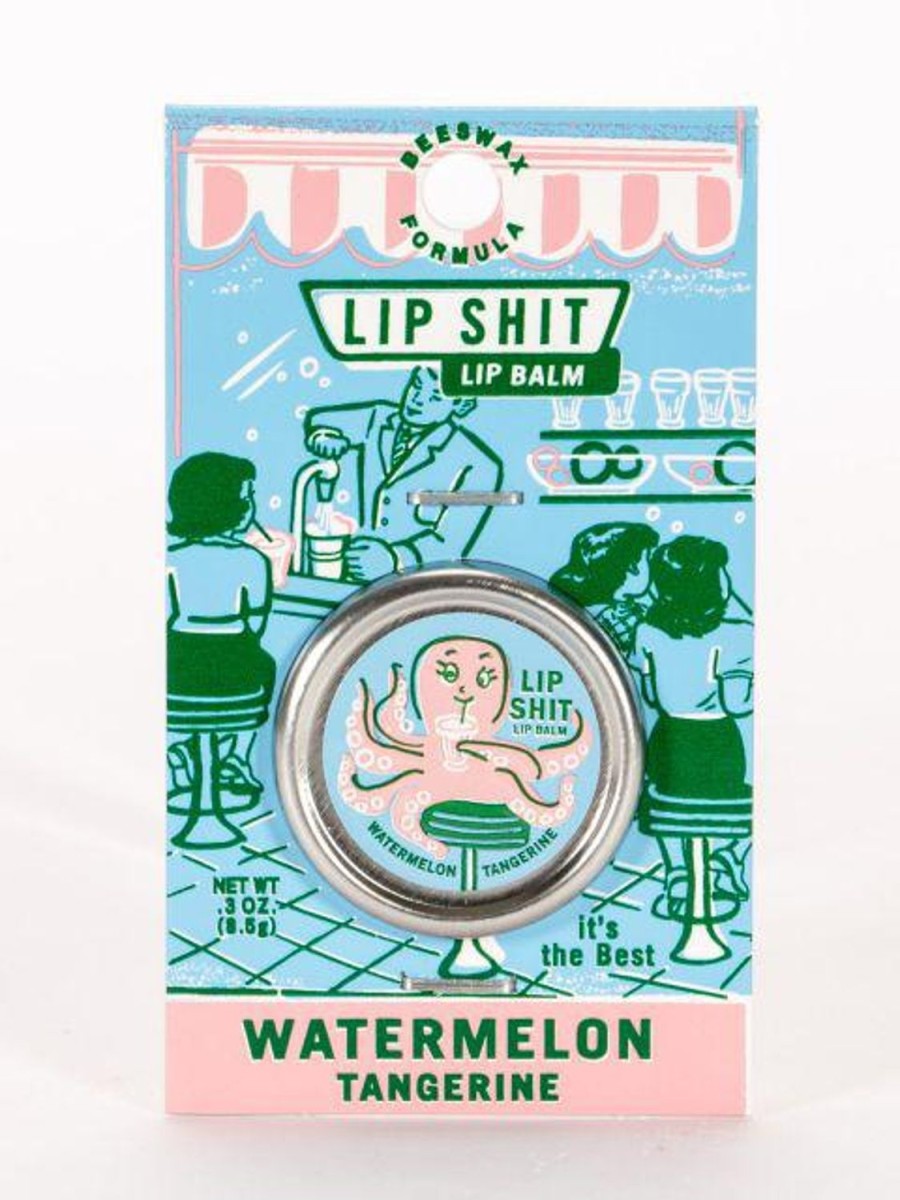 Beauty & Well-Being | Blue Q Lip Shit Lip Balm - Watermelon Tangerine