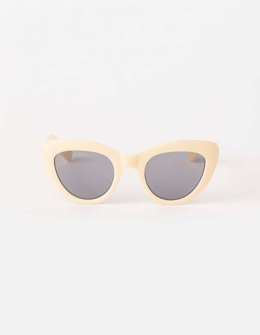 Headwear & Sunglasses | Stella & Gemma Gia Sunglasses Powder Ivory