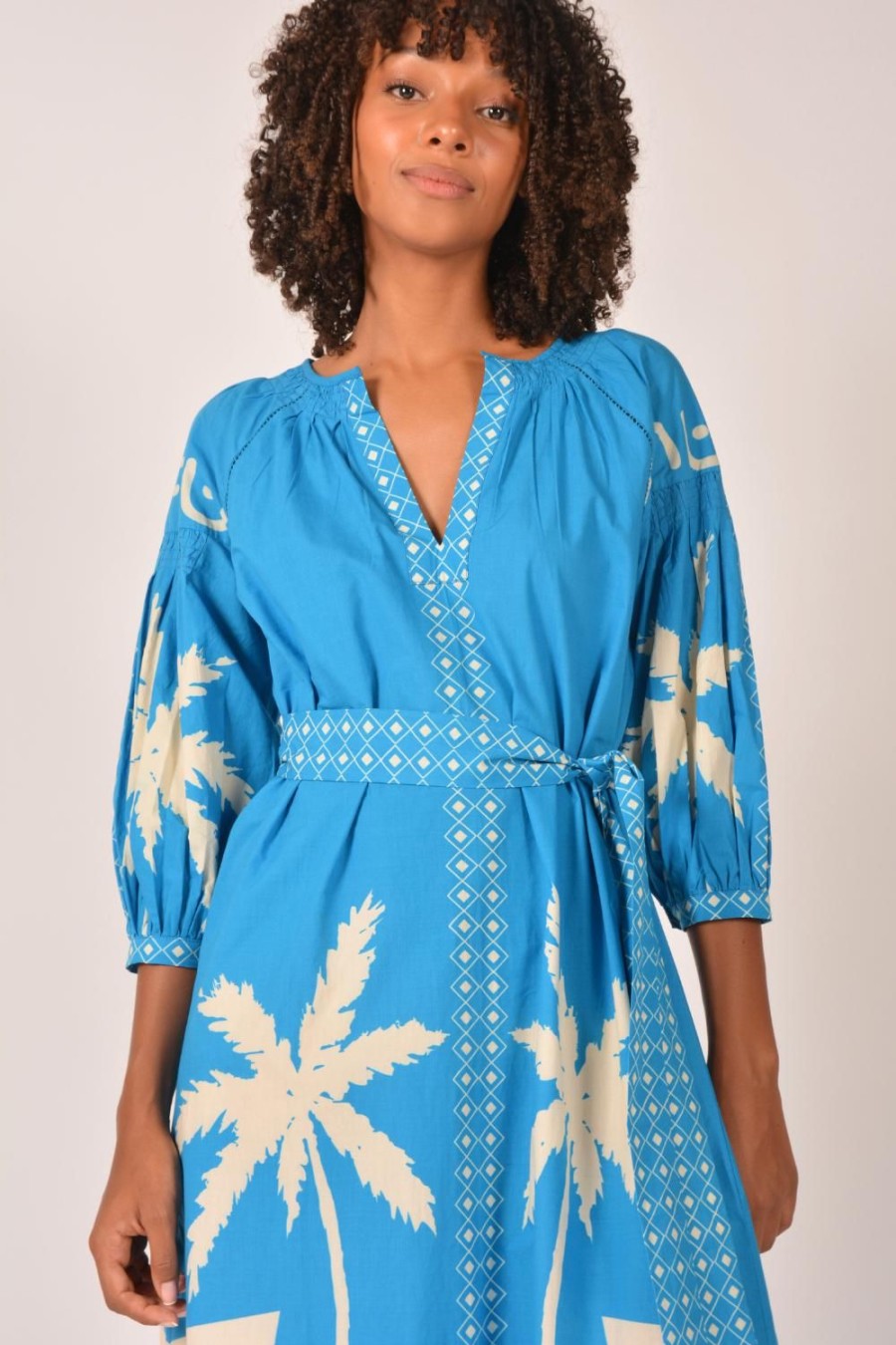 Dresses | Itami Sakanto Kaftan - Asof Blue