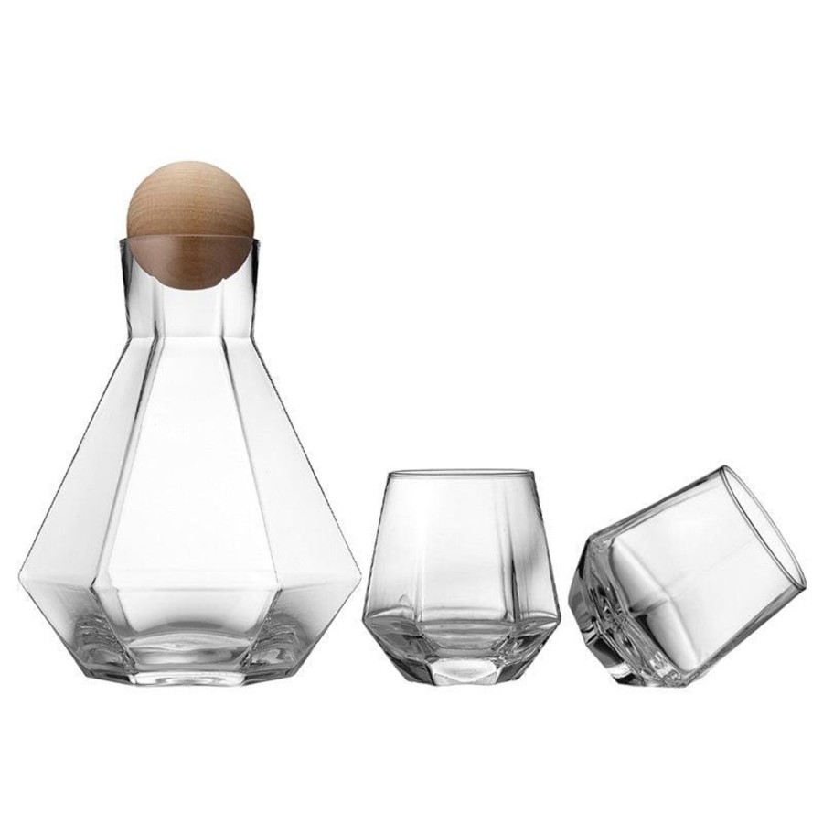 Dining & Entertaining | Ladelle Jaxon Carafe And Tumbler Set In Clear